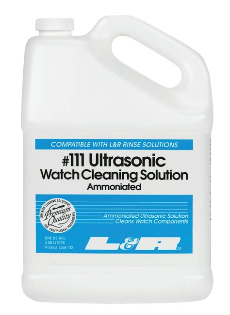 ultrasonic watch cleaning solution.